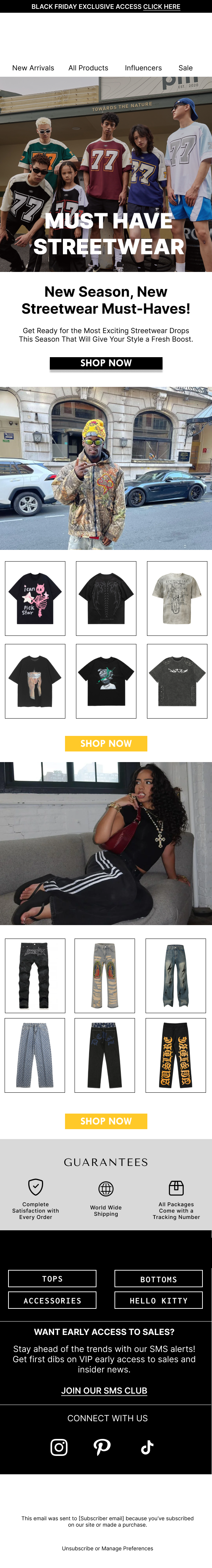 Email design sample